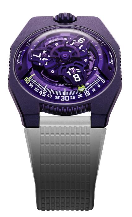 Review Urwerk UR-100V UltraViolet Replica Watch - Click Image to Close